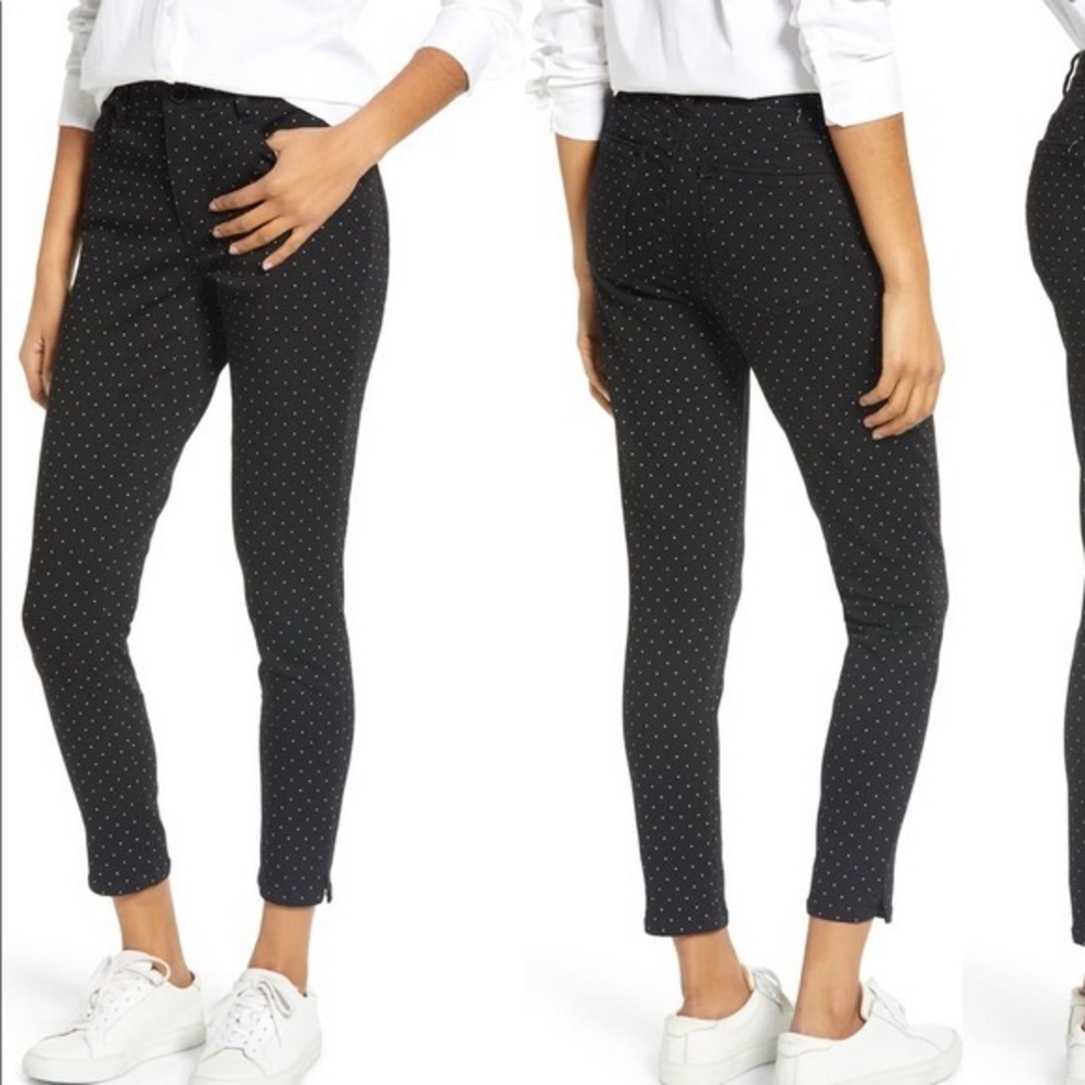 NWT Wit and Wisdom High Rise Chino Black Pants